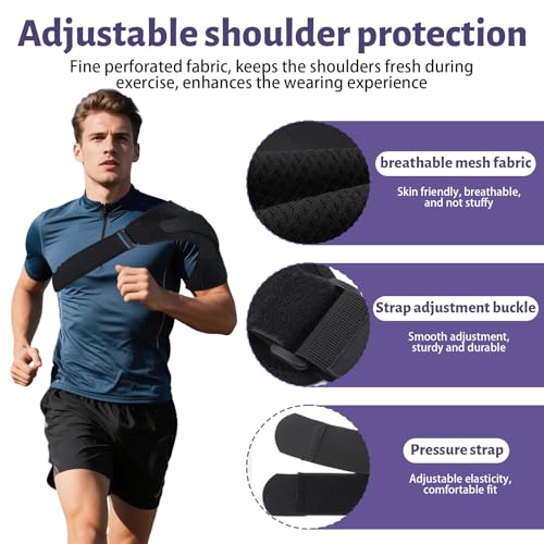 Faja para Hombro HSIWHV para Mujeres, Soporte para Manguito Rotador, Ajustable y Discreta, Compatible con Paquetes de Hielo, Izquierda y Derecha - imagen 3