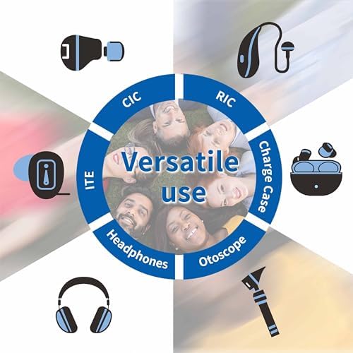 Toallitas de Limpieza para Audífonos - Paquete de 100 Unidades, Toallitas Individualmente Empacadas para Audífonos, Amplificadores y Más - imagen 4