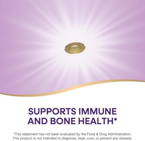 Vitamina D3 Extra Fuerte de Nature's Way, 2000 IU (50 mcg por porción), 240 Softgels, Apoya la Salud Ósea y Función Inmunológica* - imagen 3
