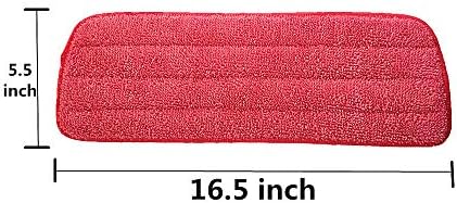 Paquete de 6 Almohadillas de Repuesto de Microfibra para Mopas Húmedas/Secas, Compatibles con Todas las Mopas Pulverizadoras - imagen 3