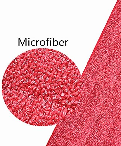 Paquete de 6 Almohadillas de Repuesto de Microfibra para Mopas Húmedas/Secas, Compatibles con Todas las Mopas Pulverizadoras - imagen 5