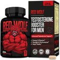 Suplemento Aumentador de Testosterona ONL Red Wolf para Hombres - Mejora Masculina y Fertilidad, Vitalidad, Crecimiento Muscular y Energía con - imagen 1