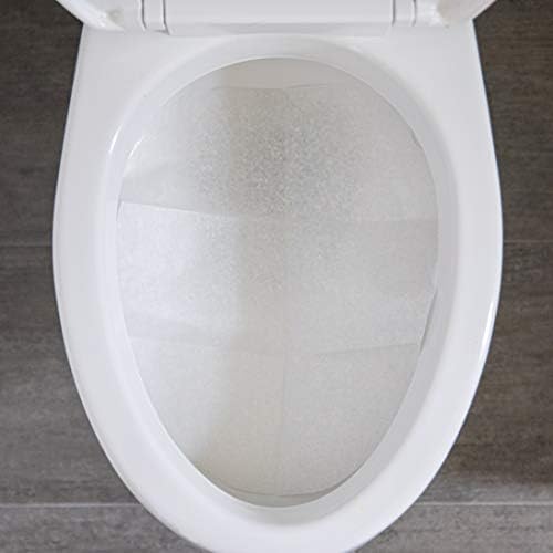 Forros Desechables para Inodoro Hinlo - Protectores Higiénicos para Baños, Forros para Inodoros Flushables, Seguros para Sépticos - 100 Piezas - imagen 4