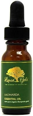 Aceite Esencial de Monarda Premium - 0.6 oz con gotero - Orgánico y Natural - Liquid Gold Inc - Aromaterapia - imagen 1