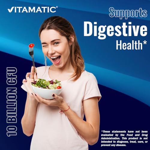 Vitamatic 2 Paquetes de Probióticos Acidophilus - 10 Mil Millones de UFC - 120 Tabletas - 5X Potencia - Suplemento Probiótico Diario, Apoya la Salud - imagen 6