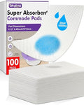 100 Almohadillas Absorbentes Desechables para Comodidades, Forros de Comodidad con Gel Absorbente, Almohadillas Portátiles para Bolsas de Inodoro y - imagen 1