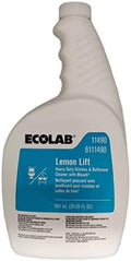 Limpiador Ecolab Lemon Lift para Cocina y Baño, Alta Potencia con Cloro - 20 FL OZ - imagen 1