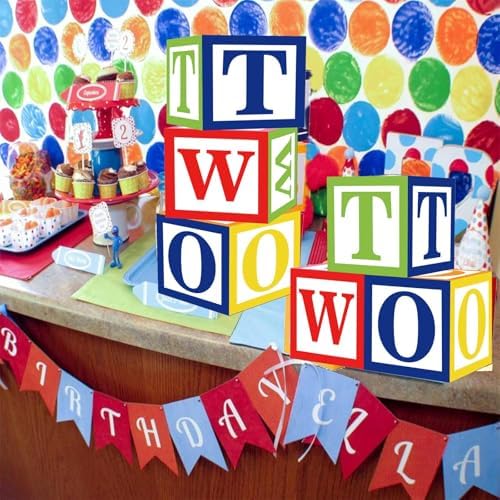 Set de 3 cajas de globos para 2do cumpleaños Zliisang - Bloques de números de fiesta callejera - 6x cajas - Rojo, Verde, Amarillo - imagen 6