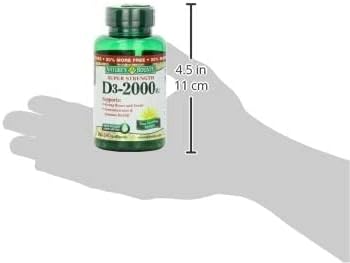 Vitaminas D de Nature's Bounty 2,000 IU en Softgels - imagen 7