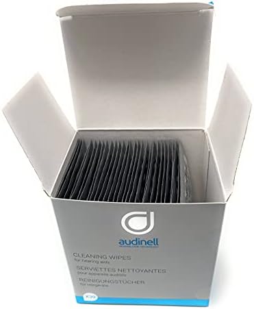 Toallitas Limpiadoras Audinell | 30 Paquetes Individuales, Sin Alcohol | Limpia y Elimina Cera, Sudor de Audífonos, Moldes, Auriculares, Tapones y - imagen 3