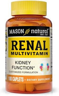 MASON NATURAL Multivitamínico Renal con ALA, Biotina y Vitaminas B para Soporte Diario, 100 Tabletas - imagen 1
