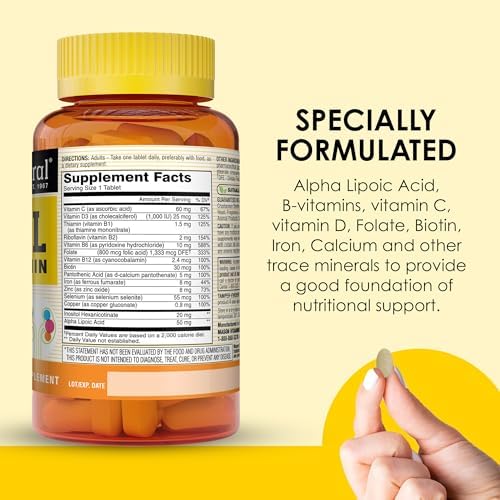 MASON NATURAL Multivitamínico Renal con ALA, Biotina y Vitaminas B para Soporte Diario, 100 Tabletas - imagen 5