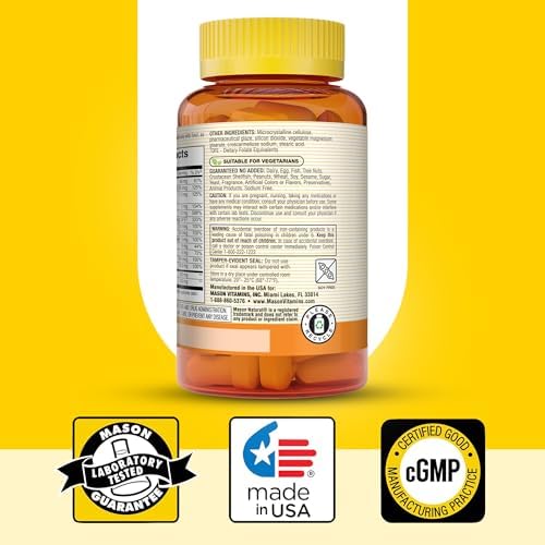 MASON NATURAL Multivitamínico Renal con ALA, Biotina y Vitaminas B para Soporte Diario, 100 Tabletas - imagen 6