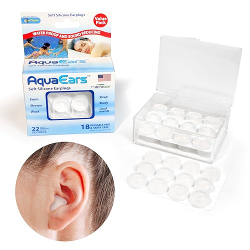 Tapones para los oídos Aqua Ears® suaves moldeables, 18 pares - imagen 4