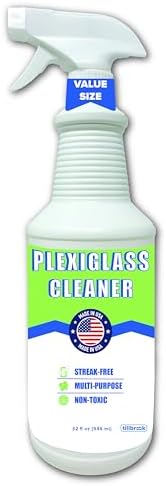Limpiador de Plexiglás Tillbrook - 32 oz Limpiador Acrílico para Plexiglás, Plástico, Vinilo, Fibra de Vidrio y Más - Universal, Sin Rayas, No - imagen 1