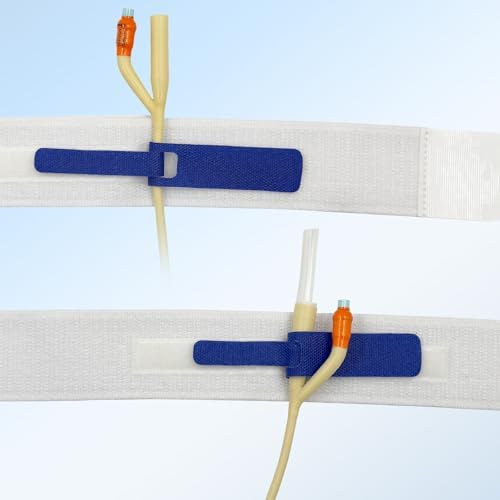 Paquete de 3 Fajas para Catéter Foley de 23 x 2, con Silicona Antideslizante, Diseño de Cierre de Doble Gancho para Mayor Sujeción y Comodidad Extra - imagen 4