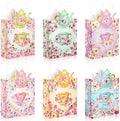 Bolsitas de Favor para Fiesta de Té Lincia 24 Piezas con Diseño de Taza y Tetera, Decoraciones Florales para Bautizos, Cumpleaños y Bodas - imagen 1