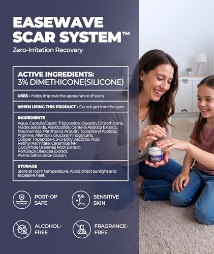 Crema de Silicón para Cicatrices con 6.7% de Ingredientes Activos, Gel para Cicatrices Visible en 2 Semanas, Hidratante para Remoción de Cicatrices - imagen 7