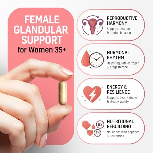 Suplemento de Órganos de Res Next Form para Mujeres 6 en 1 - Equilibrio Hormonal y Energía - 100% Alimentado con Pasto - 180 Cápsulas - imagen 7