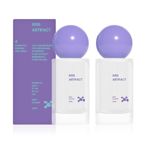 Spray Oral Probiotico 2 Piezas para Frescura Duradera, Spray Bucal Sin Alcohol de 20ml para Cuidado del Aliento, Tamaño Viaje - imagen 1