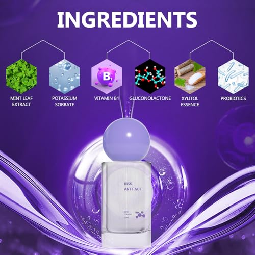 Spray Oral Probiotico 2 Piezas para Frescura Duradera, Spray Bucal Sin Alcohol de 20ml para Cuidado del Aliento, Tamaño Viaje - imagen 5