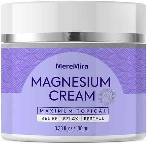 Crema de Magnesio para Dormir y Alivio Muscular: Loción Calmante Nocturna de Relajación Profunda - Cuidado para Piernas y Articulaciones con - imagen 1