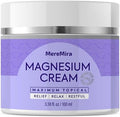 Crema de Magnesio para Dormir y Alivio Muscular: Loción Calmante Nocturna de Relajación Profunda - Cuidado para Piernas y Articulaciones con - imagen 1