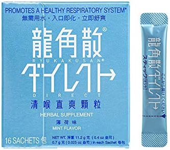 Suplemento Herbal Directo Ryukakusan de Menta (16 sobres) (1 caja) (Solstice) - imagen 1