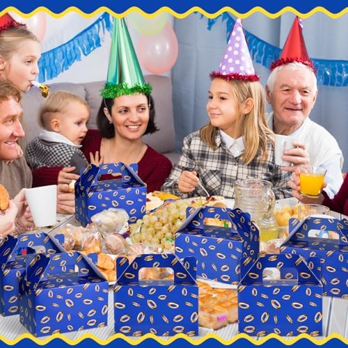 Cajas de Fiesta HIYZI de 24 Piezas, Erizo Azul, Bolsas de Regalo de Papel para Cumpleaños de Niños y Niñas, Decoraciones y Sorpresas - imagen 3