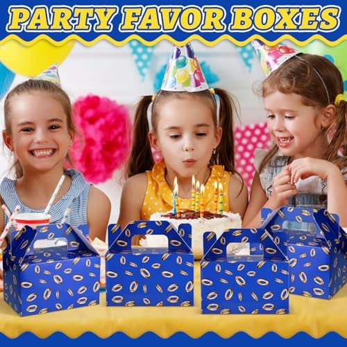 Cajas de Fiesta HIYZI de 24 Piezas, Erizo Azul, Bolsas de Regalo de Papel para Cumpleaños de Niños y Niñas, Decoraciones y Sorpresas - imagen 7