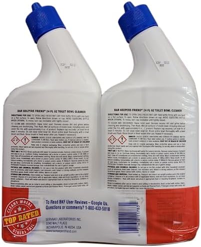Paquete Doble de Limpiador de Inodoro Bar Keepers Friend 24oz para el Hogar - imagen 2