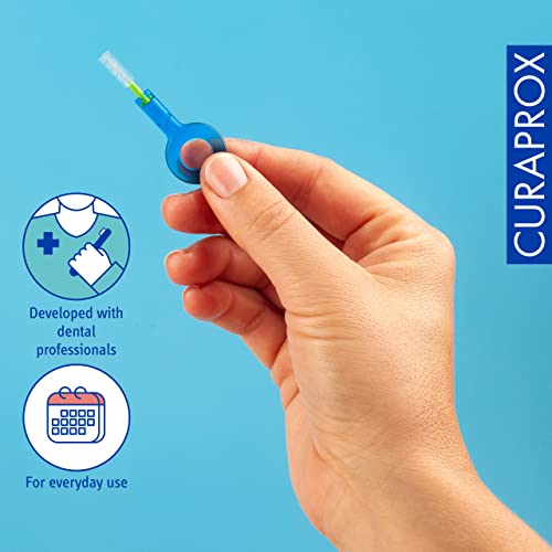 Set de Cepillos Interdentales Curaprox CPS Start – Paquete Mixto con 5 Tamaños de Cepillos y 2 Sujetadores | Limpieza Interdental Completa | Hecho en - imagen 4