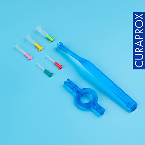Set de Cepillos Interdentales Curaprox CPS Start – Paquete Mixto con 5 Tamaños de Cepillos y 2 Sujetadores | Limpieza Interdental Completa | Hecho en - imagen 5