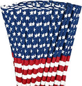 Popotes Desechables Patrióticos AnyDesign 200 Pcs con Diseño de Bandera Americana para el 250 Aniversario - Ideal para el 4 de Julio y Fiestas - imagen 1