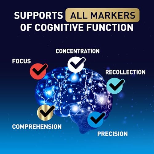 Suplementos para la Memoria y Concentración con Fosfatidilserina, Gummy Nootrópico para la Salud Cerebral, Soporte Cognitivo y Vitaminas B6 y B12 - - imagen 7