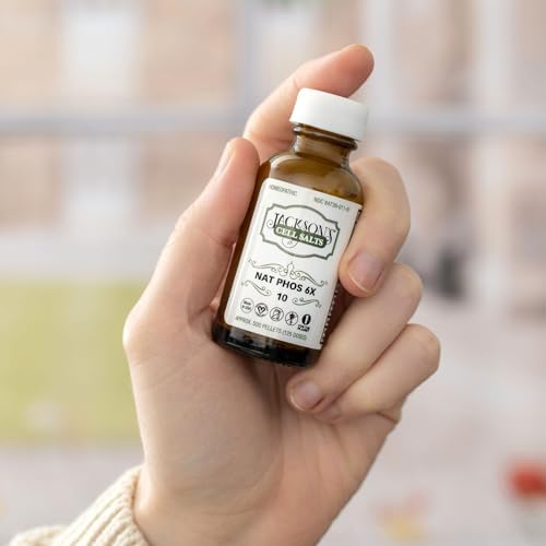 Sal de Celular #10 NAT Phos 6X de Jackson para Acidez, Indigestión y Agruras (Botella de 500 Pellets) – Vegano Certificado, Sin Lactosa Natrum - imagen 4