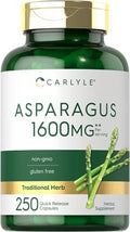 Suplemento de Espárrago Carlyle | 250 Cápsulas en Polvo | Fórmula Sin OGM y Sin Gluten | Extracto de Hierbas Tradicional de Alta Potencia - imagen 1