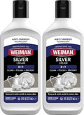 Limpiador de Crema Weiman para Plata 3 en 1, Tecnología Antioxidante, Limpia, Pule, Brilla y Restaura, Elimina y Previene el Deslustre, 8 Oz (Paquete - imagen 1