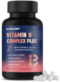 CNCHEF Complejo de Vitaminas B 17 en 1 – B1, B2, B3, B4, B5, B6, B7 (Biotina), B8 (Inositol), B9, B12, C, D3, K2, Apoyo Energético, Inmunológico, - imagen 1