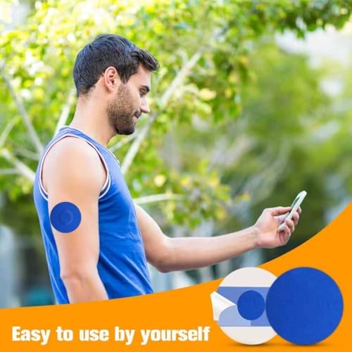 Cubiertas Impermeables SafStk para Sensor Libre 3 Plus, Paquete de 40 Parches Adhesivos Flexibles, Hipalergénicos y Sin Látex, Protección de 15 Días, - imagen 5