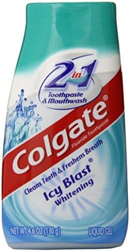 Pasta Dental Colgate 2 en 1 Blanqueadora Icy Blast Paquete de 5 unidades - imagen 2
