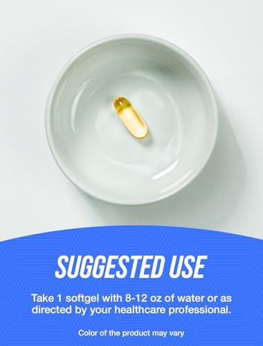 BulkSupplements.com Aceite de Hígado de Bacalao en Softgels - Suplemento Nutricional, Libre de Gluten, 1 Softgel por Porción (1000mg), 120 Contenido - imagen 4
