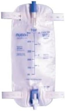 Paquete de 3 - Bolsa de Pierna Easy-Tap, Grande, 32 Oz, Tubo de 18”, Válvula Antirreflujo, Correas de Tela - imagen 1