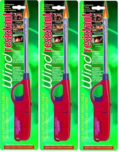 Encendedor Multiusos Resistente al Viento - Paquete de 3 - imagen 1
