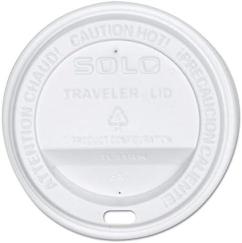 Tapa Blanca SOLO TLP316-0007 para Vaso Caliente SSP y Papel Sin Recubrimiento - 2 Paquetes de 100 (200 Tapas en Total) - imagen 2