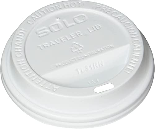 Tapa Blanca SOLO TLP316-0007 para Vaso Caliente SSP y Papel Sin Recubrimiento - 2 Paquetes de 100 (200 Tapas en Total) - imagen 7