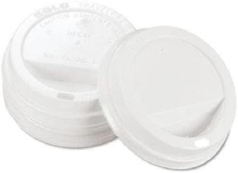 Tapa Blanca SOLO TLP316-0007 para Vaso Caliente SSP y Papel Sin Recubrimiento - 2 Paquetes de 100 (200 Tapas en Total) - imagen 8