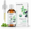 ACEITE DE ORÉGANO AROMAVITA 86-90% Carvacrol – Orgánico USDA – Dosis Flexible – Soporte Inmunológico y Digestivo – Orégano Griego – 30 ml (1 fl. oz) - imagen 1