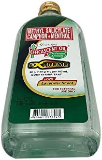Aceite Efficascent Fuerza Extrema Methyl Salicilato, Cápsula de Mentol y Aroma a Lavanda 100ml - imagen 4