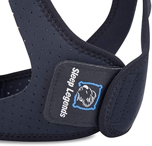 Faja Antisnoring Premium Sleep Legends para Usuarios de CPAP - Faja Ajustable para Mantener la Boca Cerrada y Reducir Ronquidos para Hombres y Mujeres - imagen 6